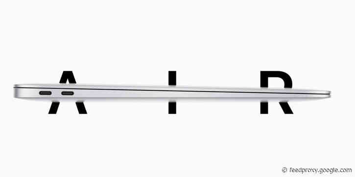 Initial MacBook Air benchmarks show up to 63% faster than predecessor, but not as fast as 2018 iPad Pro