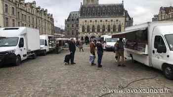 Dans une ville d'Arras morte, premier « petit marché » d'un samedi confiné - La Voix du Nord