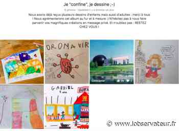 Arras. Un concours de dessin pour passer le temps durant le confinement - L'Observateur