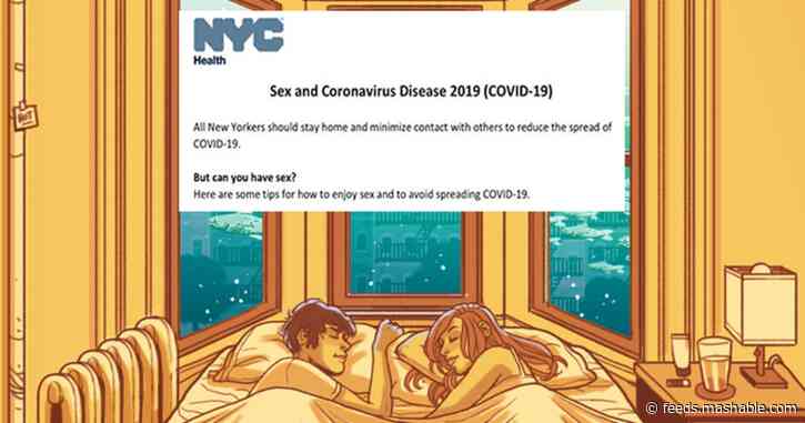 NYC issues iconic guide to banging during coronavirus