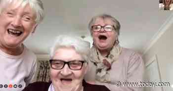 Real-life Golden Girls! These 3 British ladies are self-quarantining together
