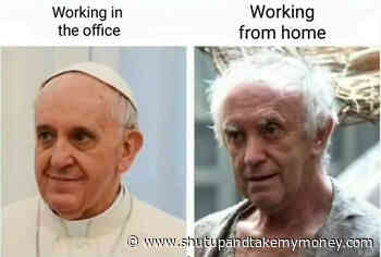 Working In The Office Vs Working From Home – Quarantine Corona Virus Meme
