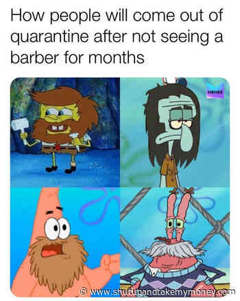 How People Will Come Out Of Quarantine After Not Seeing A Barber For Months – Coronavirus Meme