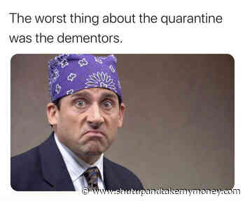 The Worst Thing About Quarantine Was The Dementors – Prison Mike Corona Virus Meme