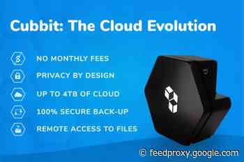 Cubbit cloud storage solution has no monthly fees