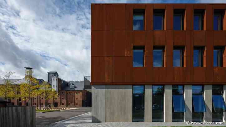 Walters & Cohen clads King's International College building in weathered steel