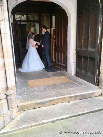 Wedding goes ahead in York despite Church of England Coronavirus measures