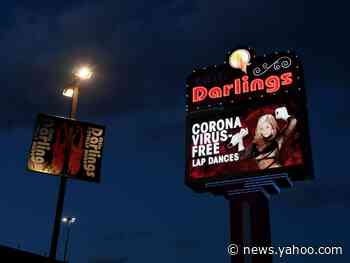 A Las Vegas strip club is offering drive-thru shows, nude hand sanitizer wrestling, and 'coronavirus-free' lap dances