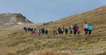 Large parts of rural Wales clearly tell people: Do not come here