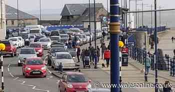 Coastal town's despair as people crowd beaches and chips shops