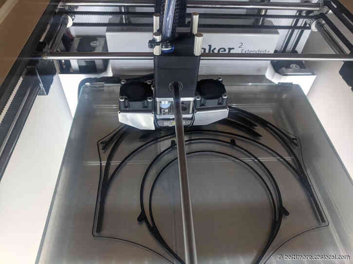 Coronavirus Latest: Baltimore Makers Working To Print 3D Face Shields For Local Hospitals