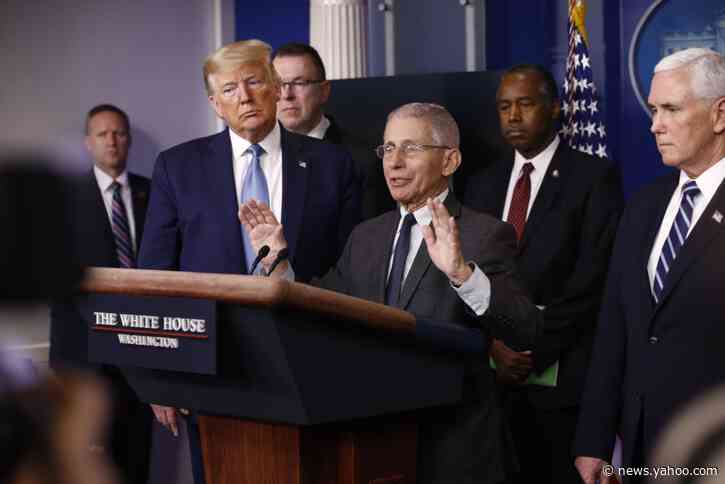 Trump vs Fauci:  President's gut sense collides with science