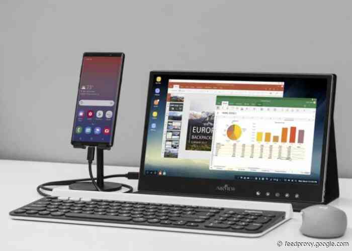 AirView wireless touchscreen portable monitor