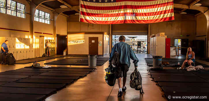 Fullerton, Santa Ana homeless shelters relocate amidst coronavirus outbreak to aid food distribution