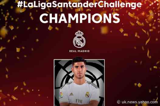 Real Madrid&#39;s Marco Asensio wins LaLiga FIFA 20 charity tournament raising funds for coronavirus fight