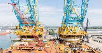 This gigantic crane vessel is finally going green