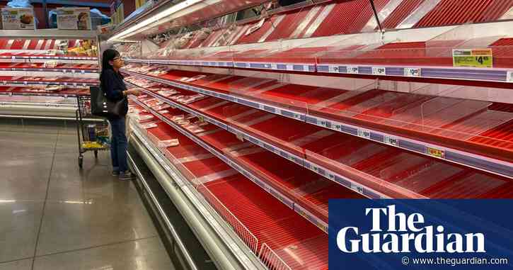 ‘Could you buy a little less, please?’: panic-buying disrupts food distribution