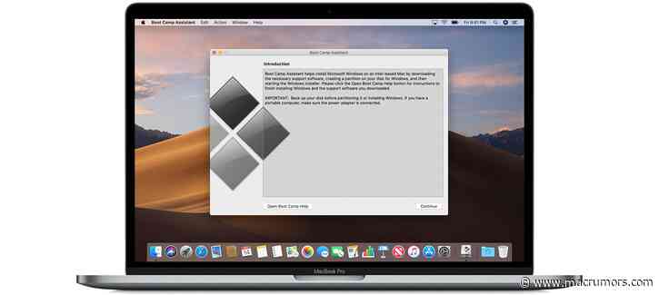 Apple Shares New Support Document Addressing Distorted Screen Issue on Macs Running Windows 10