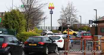 Huge queues at McDonald's ahead of coronavirus closure