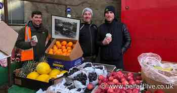 Coronavirus: St George's Market trader keeps doors open - Belfast Live