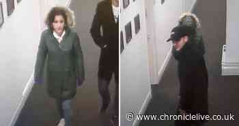 CCTV appeal after £1,600 worth of electronics were stolen from Newcastle Uni