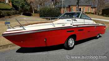 The BoatCar is part Ford, part Sea Ray, 100% awesome, and for sale