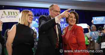 Sen. Amy Klobuchar's husband, John Bessler, hospitalized with coronavirus