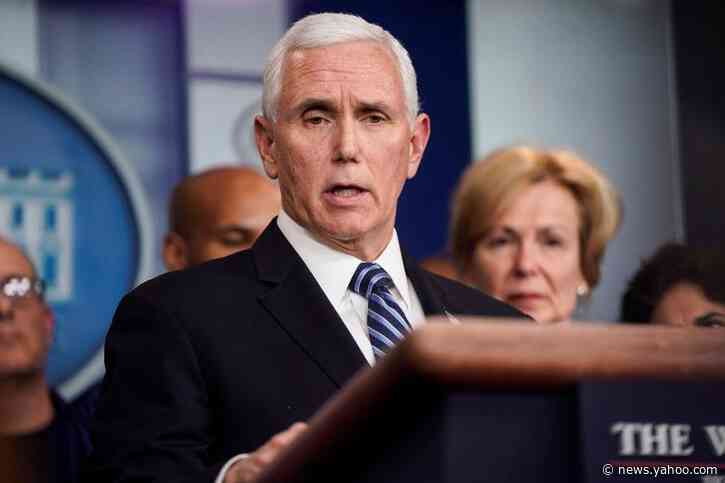 VP Pence says will be tested for coronavirus after aide tested positive