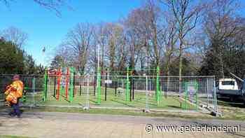 Hekken om sportieve hangplek in Goffertpark Nijmegen: ‘Het was roekeloos’