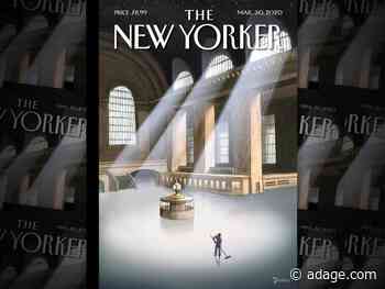 The New Yorker’s latest cover depicts an eerie, abandoned Grand Central Terminal
