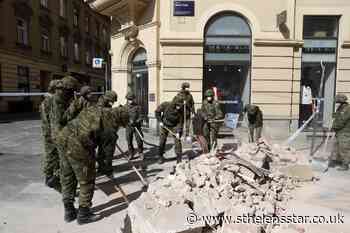 Aftershocks rattle Croatian capital a day after strong quake - St Helens Star