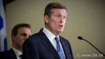 Toronto's mayor declares state of emergency amid COVID-19 pandemic