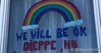 Coronavirus: rainbow messages of hope posted in windows across N.B.