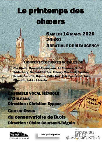 Concert d’Oeuvres Vocales abbatiale Notre Dame 14 mars 2020 - Unidivers