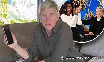 Ellen DeGeneres chats with Michelle Obama after getting called 
 'one of the meanest people alive'