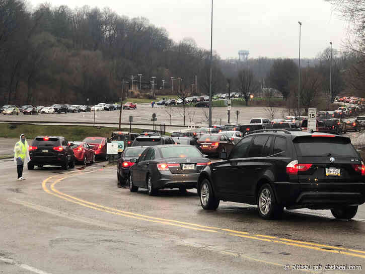 Hundreds Wait In Line For Hours In Pittsburgh Zoo Parking Lot For Coronavirus Screening, Many Turned Away