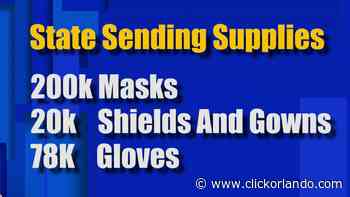 Governor: Masks, other medical supplies en route to Central Florida health care facilities - WKMG News 6 & ClickOrlando