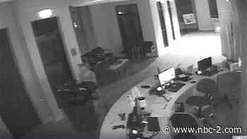 WATCH: person caught on video stealing medical supplies - NBC2 News