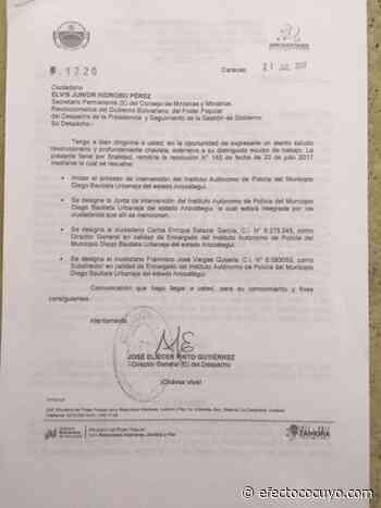 SUCESOS · 22 JULIO, 2017 17:54 Alcalde de Lechería denuncia militarización de policía municipal por MRIJP - Efecto Cocuyo