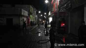 Se incendian puestos de pirotecnia en Zinacatepec - Milenio