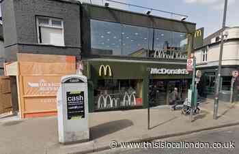 Fight breaks between Uber drivers at Tooting McDonald's hours before stores shut across the UK