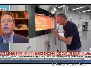 Ford partnering with GE, 3M to build ventilators, respirators, face shields