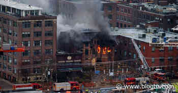 Fire rips through abandoned heritage building in downtown Toronto - blogTO