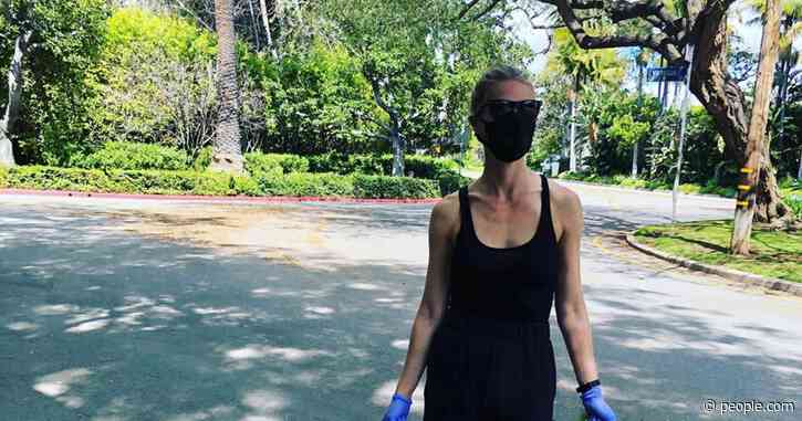 Gwyneth Paltrow Wears Gloves and Face Mask to Local Farmers' Market: 'We Must Take This Seriously'
