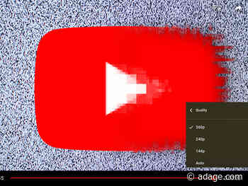 YouTube will limit video quality around the world for a month
