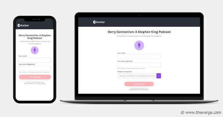 Anchor just made it easier to start a podcast while we’re all social distancing