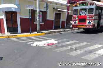 Estudiante muere atropellada en San Antonio del Monte, Sonsonate - Diario La Página - Diario La Página