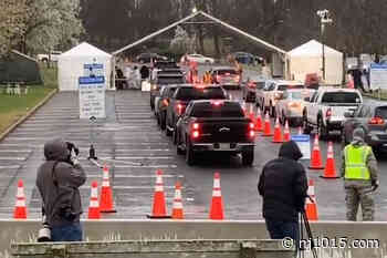 PNC Bank Arts Center, Bergen test centers shut after 30 minutes - New Jersey 101.5 FM Radio