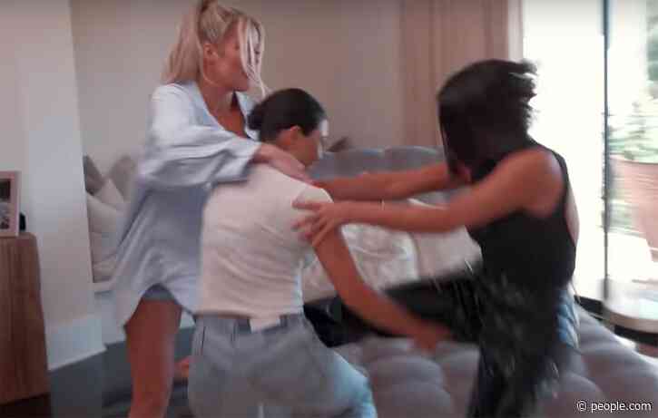 Kourtney Smacks Kim Kardashian in KUWTK Supertease: 'I Don't Want to Be Near Your Fat A—'