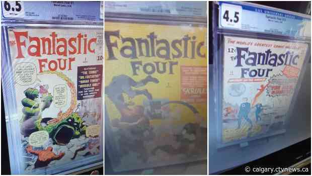 Charges laid against suspect in comic book theft, items not yet recovered